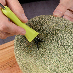 2606 4 in 1 Stainless Steel Melon Baller Seed Remover, Sorbet Dessert Ball Spoon, Fruit Digging Spoon, Double Sided Fruit Scooper, Watermelon Baller Scoop DeoDap
