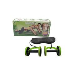 7246 Professional Fitness Imported Ab Builder Ab Care Xtreme Fitness Resistance Exerciser Resistance Tube Ab Slimmer Rope Exerciser Body Building Home Gym Trainer for Both Men & Women (1 Pc)