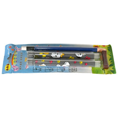 17051 Mechanical Lead Pen Pencil | With 40 Leads | Matt Black ABS Plastic Round Body | Ideal for Writing Drawing Outline Sketching (2mm Lead Pencil)