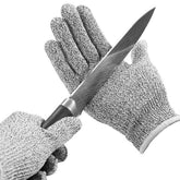 0677 Anti Cutting Resistant Hand Safety Cut-Proof Protection Gloves (Multicolour) DeoDap