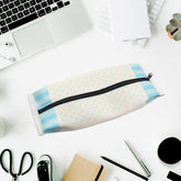 7805 Pencil Box Case Pouch Perfect for School, College, and Office Use Stationery Pouch for School