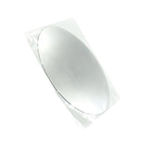 1795 Oval Shape 3D Mirror Sticker used in all kinds of household and official purposes as a sticker etc. DeoDap