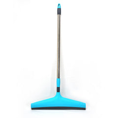 8709A Adjustable Bathroom/Floor Stainless Steel Rod Wiper, Plastic Floor Wiper DeoDap
