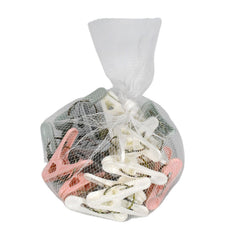 4523 Plastic Cloth Clips for Cloth Dying Cloth Clips Multipurpose Clothes Pins for Indoor and Outdoor Use Strong and Durable Clips For Clothes Drying ( Pack Of 20pc ) DeoDap