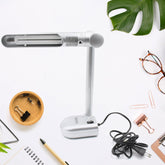 4153 Multifunctional LED Desk Lamp Dimmable Office Lamp Children’s Student Desk Lamp Reading Lamp White Eye-Caring Desk Light, Energy Saving Desk Lamp Table Lamp - Study Desk Lamp (1 Pc)