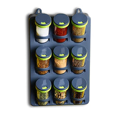 2575 Space Saver Spice Rack 9 Piece Spice Set DeoDap