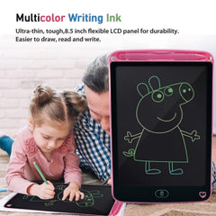 1465 Portable 8.5 LCD Writing Digital Tablet Pad for Writing/Drawing ( MultiColor ink ) DeoDap