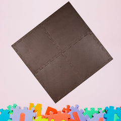 7538 KIDS MATS FOR FLOOR SOFT PLUSH FOAM BABIES PUZZLE INTERLOCKING PLAY MATS FOR CRAWLING PLAYING TILE MAT CARPET RUG FOR INFANTS AND TODDLERS (SIZE :- 63X63CM SET OF 4PC) DeoDap