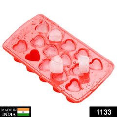 1133 Heart Shape Ice Cube Tray DeoDap