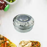 3345 Multi-Purpose Stainless Steel Round Shape Tiffin Box - Small Gift for Baby Girl and Baby Boy For Office, School/Tuition/ Picnic (Small)