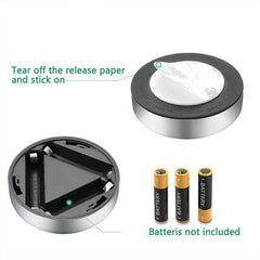 1721L 3 LED CORDLESS STICK TAP WARDROBE TOUCH LIGHT LAMP (1 Pc)
