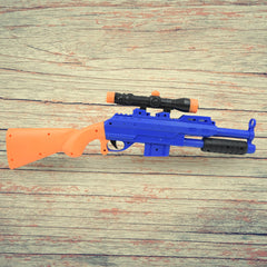 4325 Big Plastic Toy Gun for Kids - 22 Inch Gun Toy for Kids Shooting Gun with 6 fence arrows Kids Toy Return Gift Item, Shot Air Gun For Diwali Gift, Birthday Gift (22Inch)