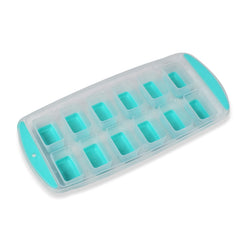 7170 12 Grid Silicon Ice cubes Making Tray Food Grade Square Ice Cube Tray | Easy Release Bottom Silicon Tray DeoDap
