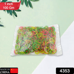 RUBBER BAND FOR OFFICE/HOME AND KITCHEN ACCESSORIES ITEM PRODUCTS, ELASTIC RUBBER BANDS, FLEXIBLE REUSABLE NYLON ELASTIC UNBREAKABLE, FOR STATIONERY, SCHOOL MULTICOLOR