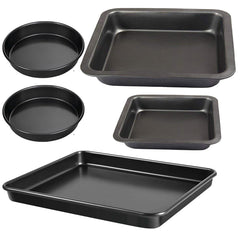 2488 Carbon Steel Oven Bakeware Baking Set DeoDap