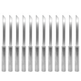 2579 Utility Knife Stainless Steel Blade with Strong Grip (pack of 12) DeoDap