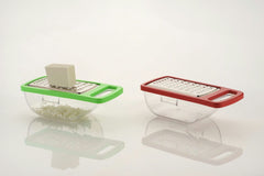 0660 Cheese Grater/Slicer/Chopper With Stainless Steel Blades DeoDap