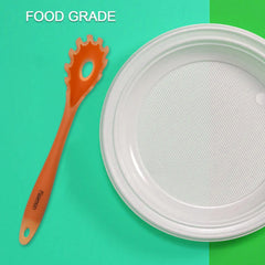 5385 Salad tongs Kitchenware Set Silicone Spoon Baking Kitchen Tools Non-stick Reclaimable Silicone Spatula Spoon Silicone Kitchen Cookware Item DeoDap