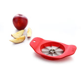 8124 Ganesh Plastic & Stainless Steel Apple cutter (colors may vary) DeoDap