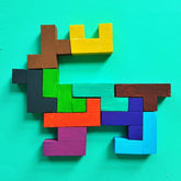 1950 AT50 Wooden Mind Game and game for kids and babies for playing and enjoying purposes. DeoDap