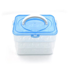 2643 3-Layer Plastic Refrigerator Egg Storage Box (36 Grid) DeoDap