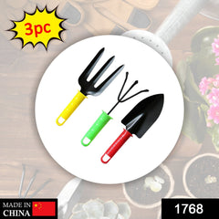 1768 Colorfull Garden Tool Set Set of 3Pc DeoDap
