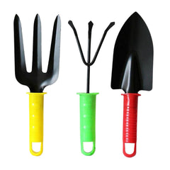 1768 Colorfull Garden Tool Set Set of 3Pc DeoDap
