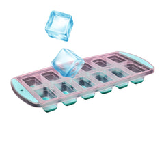 7170 12 Grid Silicon Ice cubes Making Tray Food Grade Square Ice Cube Tray | Easy Release Bottom Silicon Tray DeoDap
