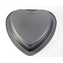 2209 Heart Shape Cake Mould Non Stick Steel 1 kg Cake Baking Tray ( 23cm) DeoDap