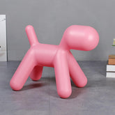 4315 Plastic Cute Animal Puppy Chair,Creative Dog Low Footstool,Cartoon Foot Rest Stool for Bedroom Living Room Entrance Gift (1 Pc)