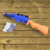 4325 Big Plastic Toy Gun for Kids - 22 Inch Gun Toy for Kids Shooting Gun with 6 fence arrows Kids Toy Return Gift Item, Shot Air Gun For Diwali Gift, Birthday Gift (22Inch)