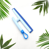 7996 Glass Cleaning Wiper Window Cleaner, for Bathroom, Windows, and Car Glass, Window Mirror Scraper Brush with Soft Rubber