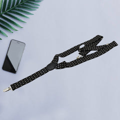 7897 Formal Suspender Men, Women, Boys, Girls Braces Suspenders Heavy Duty 3 Clips Elastic Adjustable Suspenders Elasticity Adjustable