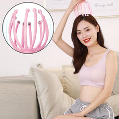 6098 Octopus Stress Relief Therapeutic Scalp Massager Deodap