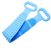 1308 Silicone Body Back Scrubber Bath Brush Washer For Dead Skin Removal DeoDap