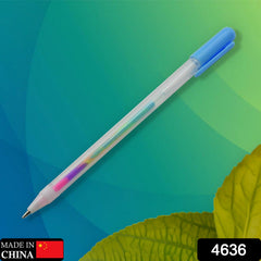 4636 6-in-1 Color Change Pen Gel Pens Color Change Pen Rainbow Color Change Funky Pens, Gel Pen, coloring pen, Roller Ball Pens, School Office Supply Gift Stationery New Released Sturdy and Fashionable (1 Pc)
