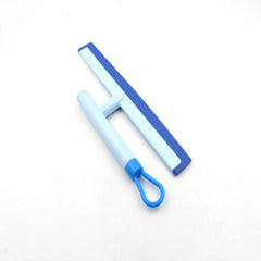 7996 Glass Cleaning Wiper Window Cleaner, for Bathroom, Windows, and Car Glass, Window Mirror Scraper Brush with Soft Rubber