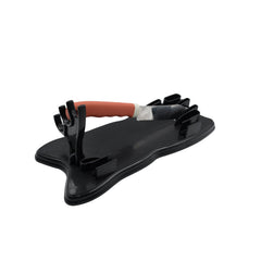 5914 Plastic Kitchen Knife Drawer Organizer, Knife Stand Storage for your kitchen. Replace your knife block with a revolutionary product. Clear your counter top of clutter, and easily identify the desired knife (1pc)