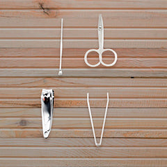 9146 Mini Nail Clipper Set Beauty Nail Tool Set Multifunctional Beauty Set With Plastic Storage Case, (4 Pc Set)