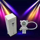 8473 USB Intelligent Voice Projector Astro Night Light Projector, Galaxy Light Star Projector, Cartoon Light, LED Light, Desk Lamp, Mini Night Light, Cartoon Reading Lamp, USB Port for Kids Room Adults Bedroom Party Gaming Room
