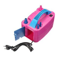 1599 Portable Dual Nozzle Electric Balloon Blower Pump Inflator DeoDap