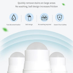 7933 Clothes Stain Remover Bead Design Emergency Stain Rescue Roller-ball Cleaner for Natural Fabric Removes Oil Almost All Types of Fabrics