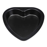 2209 Heart Shape Cake Mould Non Stick Steel 1 kg Cake Baking Tray ( 23cm) DeoDap