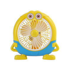 6464 plastic cute mini cartoon electric usb fan desk fan for children DeoDap