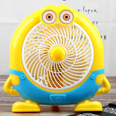 6464 plastic cute mini cartoon electric usb fan desk fan for children DeoDap