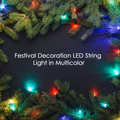 8332 Festive 3 Meter Festival Decoration Led String Light, Diwali Light for Indoor and Outdoor Uses in All Ocassion Birthday Party Multicolor Light (15L 3mtr)