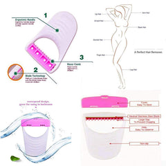 1236 Disposable Body Skin Hair Removal Razor for Women Pack of 6 DeoDap