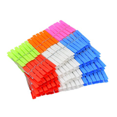 6216 Multi Purpose Plastic Clothes Clips for Cloth Drying Clips (set of 144Pc) DeoDap