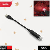 7290 Multipurpose Laser Light Light Galaxy Night Sky Ambiance Laser Micro Projector Atmosphere Ambient Roof Usb Light, Car, Ceiling, Bedroom for Party (1 Pc)