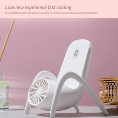 4814 Portable Mobile Phone Holder Fan Personal Fan Multi- Function Fan Handheld Charging Fan DeoDap